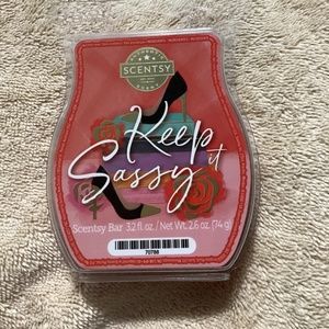 Scentsy KEEP IT SASSY Bar Wax Melts Discontinued